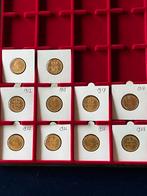 Gouden tientjes, Postzegels en Munten, Munten | Nederland, Koning Willem III, Setje, Goud, Overige waardes