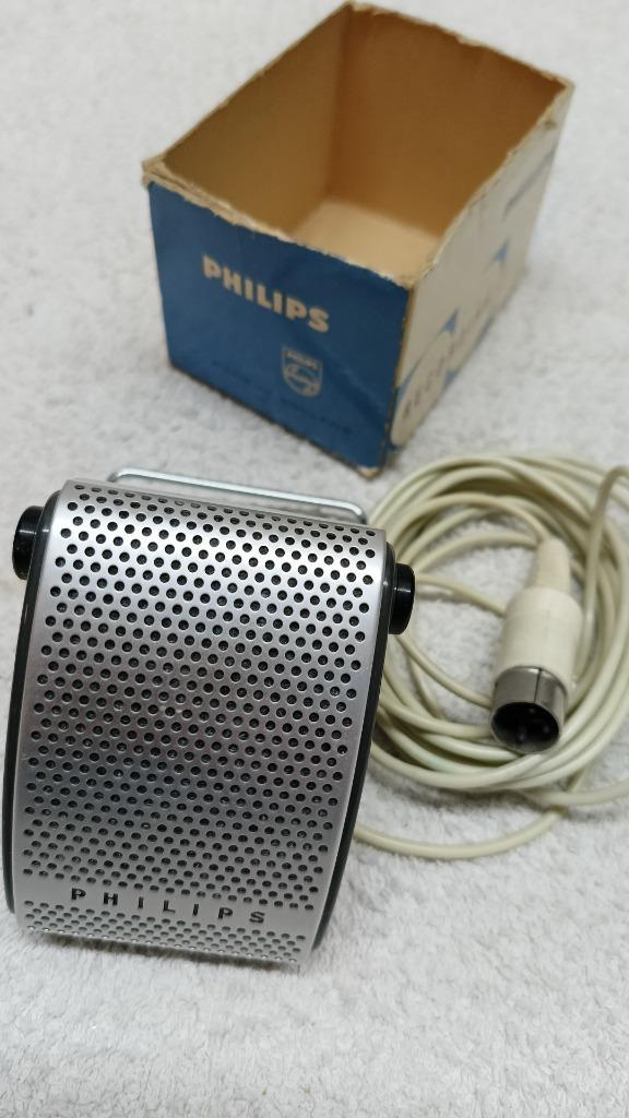 Philips EL 3782/00 microfoon – met originele doos, Muziek en Instrumenten, Microfoons, Gebruikt, Studiomicrofoon, Ophalen of Verzenden