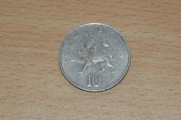 10 New Pence munt 1968 UK Engeland beschikbaar voor biedingen