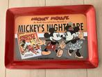 Disney Dienblad Mickey en Minnie Vintage, Verzamelen, Ophalen of Verzenden, Mickey Mouse, Zo goed als nieuw