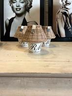 Riviera Maison Waxinelicht Houder 3 stuks., Rond, Bruin, Ophalen of Verzenden, Minder dan 25 cm