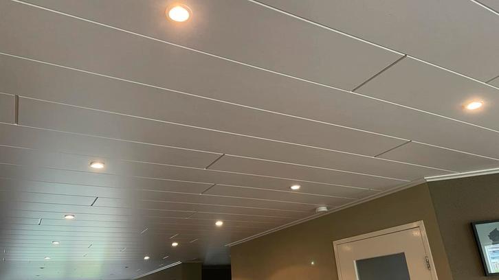 16 Halogeen Inbouwspots Massive met Trafo, Huis en Inrichting, Lampen | Spots, Gebruikt, Plafondspot of Wandspot, Kunststof, Halogeen