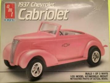 Bouwdoos 1937 Chevy Cabriolet 3n1 AMT beschikbaar voor biedingen