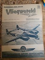Oud tijdschrift Vliegwereld - April 1946, Boek of Tijdschrift, Ophalen of Verzenden