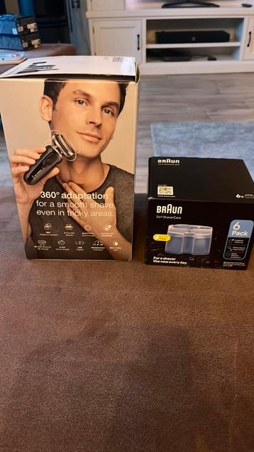 Braun Series 7 met 6 cartridges beschikbaar voor biedingen