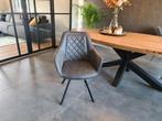 Nieuwe Eetkamerstoelen Antraciet Grijs - Tot 50% Korting, Onbekend, Nieuw, Ophalen of Verzenden, Metaal