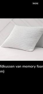 Memory Foam Slaapkussen 60x70cm - Nieuw!, Overige maten, Wit, Nieuw, Ophalen of Verzenden