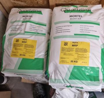 Quartzline Alpha MRP reparatiemortel (gipsgebonden) beschikbaar voor biedingen