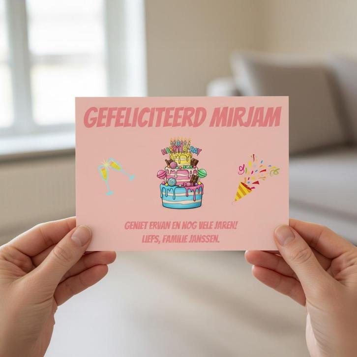 Gepersonaliseerde kaarten, Diversen, Schrijfwaren, Nieuw, Ophalen of Verzenden