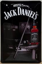 Jack Daniels pool biljart relief reclamebord van metaal deco, Reclamebord, Info@deconoord.nl, Deco Noord, Nieuw