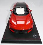 Ferrari Purosangue Rood met Carbon Dak 1:18 P18219BCF BBR, Ophalen of Verzenden, Nieuw, Auto, Overige merken