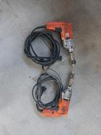 Elektrische draadtapmachine fabrikaat Fein, Ophalen, Gebruikt, Variabele snelheid, Kolomboormachine