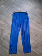 Dames broek met elastiek - blauw - maat XL, Ophalen of Verzenden, Zo goed als nieuw, Maat 46/48 (XL) of groter, Blauw