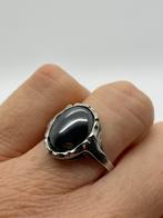 Z584 Prachtige zilveren ring maat 18,75, 18 tot 19, IJzer of Staal, Ophalen of Verzenden, X