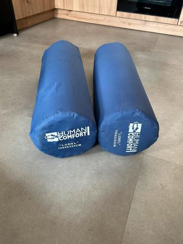 2 zelfopblazende slaapmatten human comfort ‘lunel’ beschikbaar voor biedingen