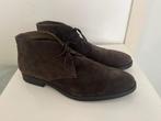 Suede bruine schoenen Heren, Ophalen of Verzenden, Zo goed als nieuw, Bruin