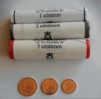 Andorra 1,2,5 Eurocent 2022 in 3 Origineel Bank Rol (150 mu, Verzenden, Overige landen, 1 cent, Losse munt