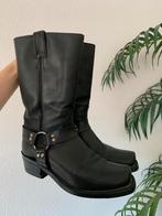 Boulet bikerboots 41 western boots bohemian cowboylaarzen, Kleding | Dames, Schoenen, Hoge laarzen, -, Zwart, -