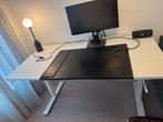 In hoogte verstelbaar bureau 160x80cm, Huis en Inrichting, Bureaus, Ophalen, In hoogte verstelbaar, Gebruikt, Stabureau