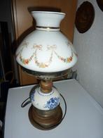 oude hollandse tafellamp olielamp electrisch, Ophalen of Verzenden