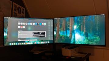 Apple Mac Mini 2018 +2 x 27” Monitor beschikbaar voor biedingen