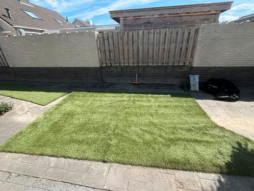 Kunstgras Art Mason 47 mm stuk van 2,60 x 4,00 meter, Tuin en Terras, Gras en Kunstgras, Gebruikt, Kunstgras, 10 tot 20 m², Ophalen