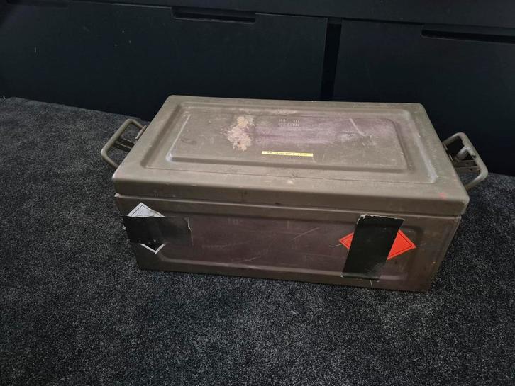 Originele Legerkist - Munitiekist, Verzamelen, Militaria | Algemeen, Overige soorten, Kist of Geocache, Overige gebieden, Ophalen