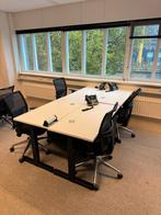 Partij of los )  kantinetafel 140x70 zwart / wit, Huis en Inrichting, Ophalen, Zo goed als nieuw, Vst, Industriestraat 5