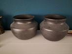 Bloempotten, Huis en Inrichting, Woonaccessoires | Vazen, Ophalen, Overige kleuren, Aardewerk of Porselein, Zo goed als nieuw
