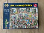 Jan van Haasteren de Bibliotheek 1000 stukjes, Hobby en Vrije tijd, Denksport en Puzzels, Ophalen, 500 t/m 1500 stukjes, Zo goed als nieuw