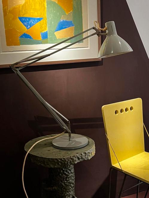 Hala Zeist, Architecten bureau lamp (Busquet) mid-century, Antiek en Kunst, Antiek | Lampen, Ophalen of Verzenden