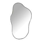 Organische japandi spiegel, Ophalen, Minder dan 50 cm, Zo goed als nieuw, Minder dan 100 cm