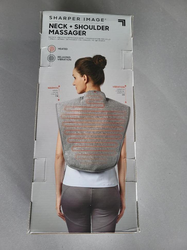 Sharper Image Nek & Schouder massage nieuw, Sport en Fitness, Gezondheidsproducten en Wellness, Nieuw, Overige typen, Ophalen of Verzenden