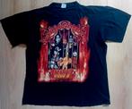 Kiss shirt tour band vintage retro rock hardrock Simmons, Ophalen of Verzenden, Gedragen, Maat 52/54 (L), Zwart