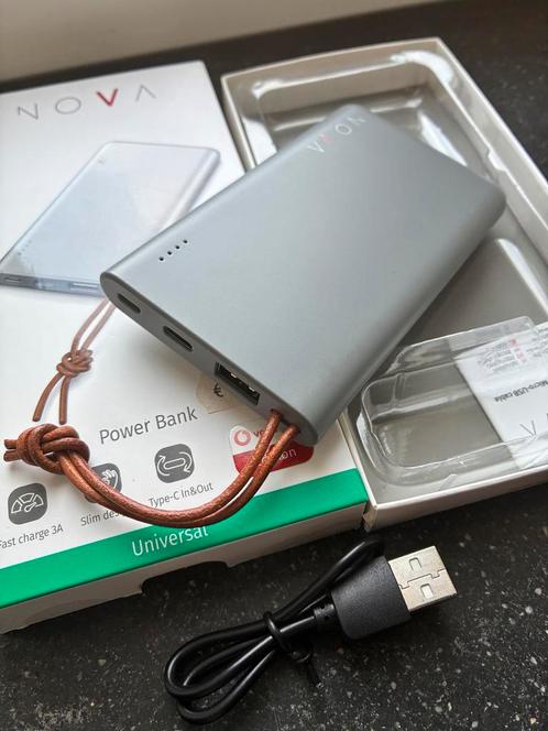 Nova Power Bank 6.000 mAh - Nieuw, Audio, Tv en Foto, Accu's en Batterijen, Nieuw, Oplaadbaar, Ophalen of Verzenden