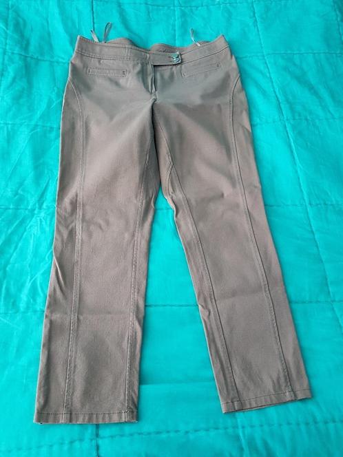 Broek Dolce Vita mt 44, Kleding | Dames, Broeken en Pantalons, Zo goed als nieuw, Maat 42/44 (L), Beige, Lang, Ophalen of Verzenden