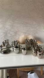Set rvs koffie set, Huis en Inrichting, Keuken | Potten en Pannen, Ophalen of Verzenden, Zo goed als nieuw, Rvs, Overige typen