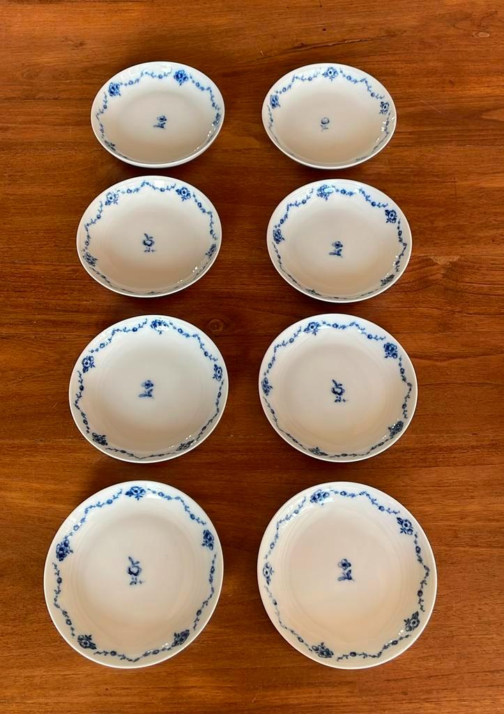 8 Fürstenberg Lottine bordjes, Huis en Inrichting, Keuken | Servies, Zo goed als nieuw, Bord(en), Overige stijlen, Porselein, Ophalen of Verzenden