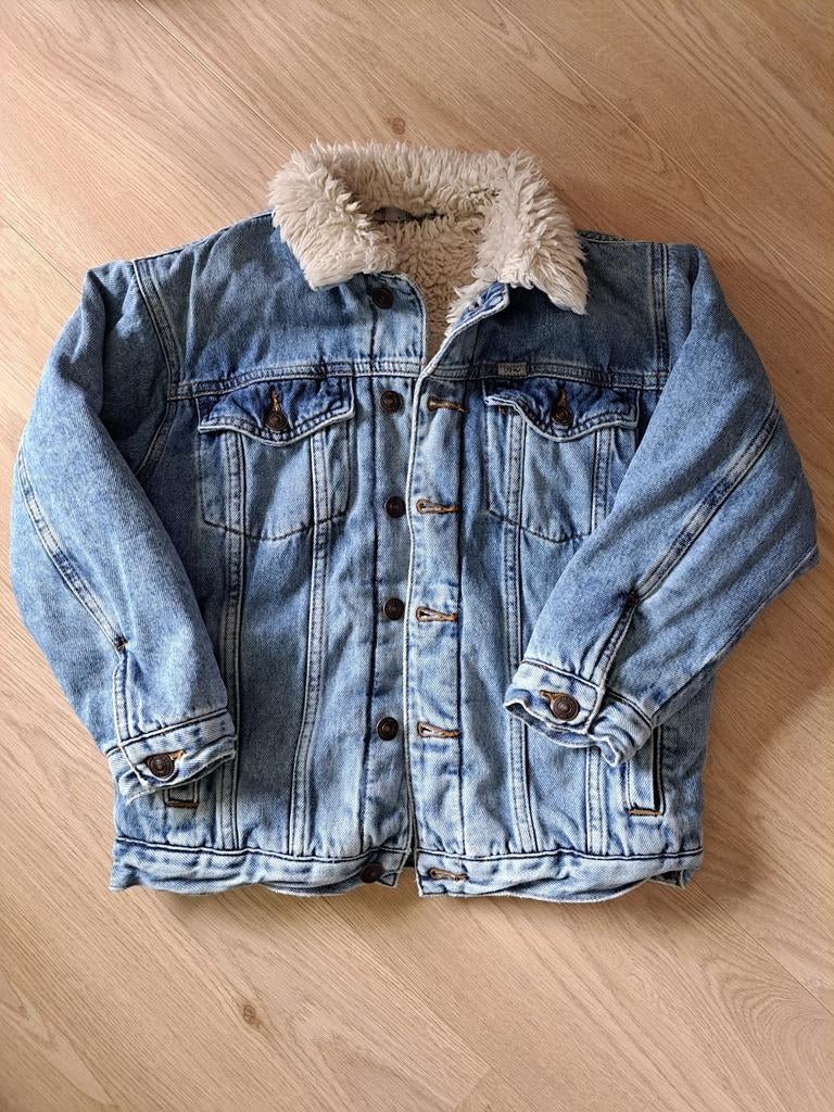 Ltb gevoerde spijkerjas maat 128 jongen, Ophalen, LTB, Zo goed als nieuw, Jongen