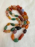 ketting half edelstenen, Ophalen of Verzenden, Zo goed als nieuw, Steen of Mineraal