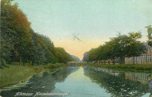 (300-470-011) Alkmaar Nieuwelandersingel, Verzamelen, Ansichtkaarten | Nederland, Noord-Holland, Verzenden