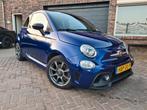 Fiat 500 Abarth 595 2020 suede nieuwstaat nl kent 1ste eigen, Voorwielaandrijving, Stof, Parkeersensor, Zwart