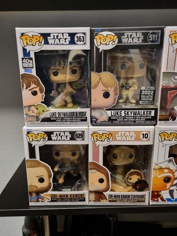 Funko Pop Star Wars Collectie! beschikbaar voor biedingen