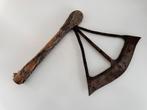 Antieke Songye Kilonda bijl 1890 -1900 coll. Antropoloog, Antiek en Kunst, Kunst | Niet-Westerse kunst, Ophalen of Verzenden