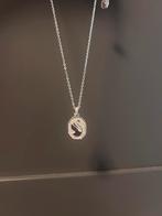 Ketting Swarovski, Ophalen of Verzenden, Zo goed als nieuw, Zilver