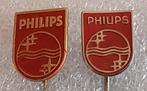 2 Speldjes Philips, Verzamelen, Speldjes, Pins en Buttons, Gebruikt, Ophalen of Verzenden, Speldje of Pin, Overige onderwerpen