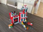 Lego City Brandweerkazerne 60215, Ophalen of Verzenden, Gebruikt, Complete set, Lego