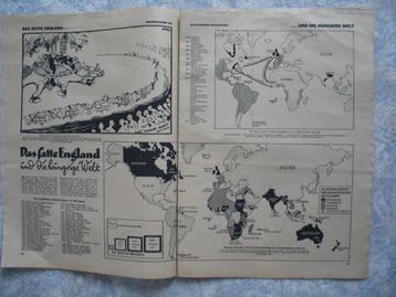 Duitsland Wehrmacht Luftwaffe Tijdschrift Engeland V1 V2 GB beschikbaar voor biedingen