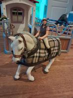 Schleich set.  Stal plus van alles, Ophalen of Verzenden, Zo goed als nieuw