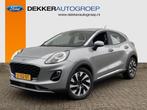 Ford Puma 1.0 Ecoboost 125pk Titanium-navi-halfleder-winterp, Te koop, Zilver of Grijs, Benzine, 640 kg